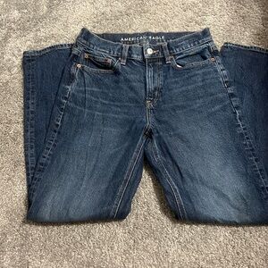 American Eagle Outfitters Super High-Rise Ankle Straight